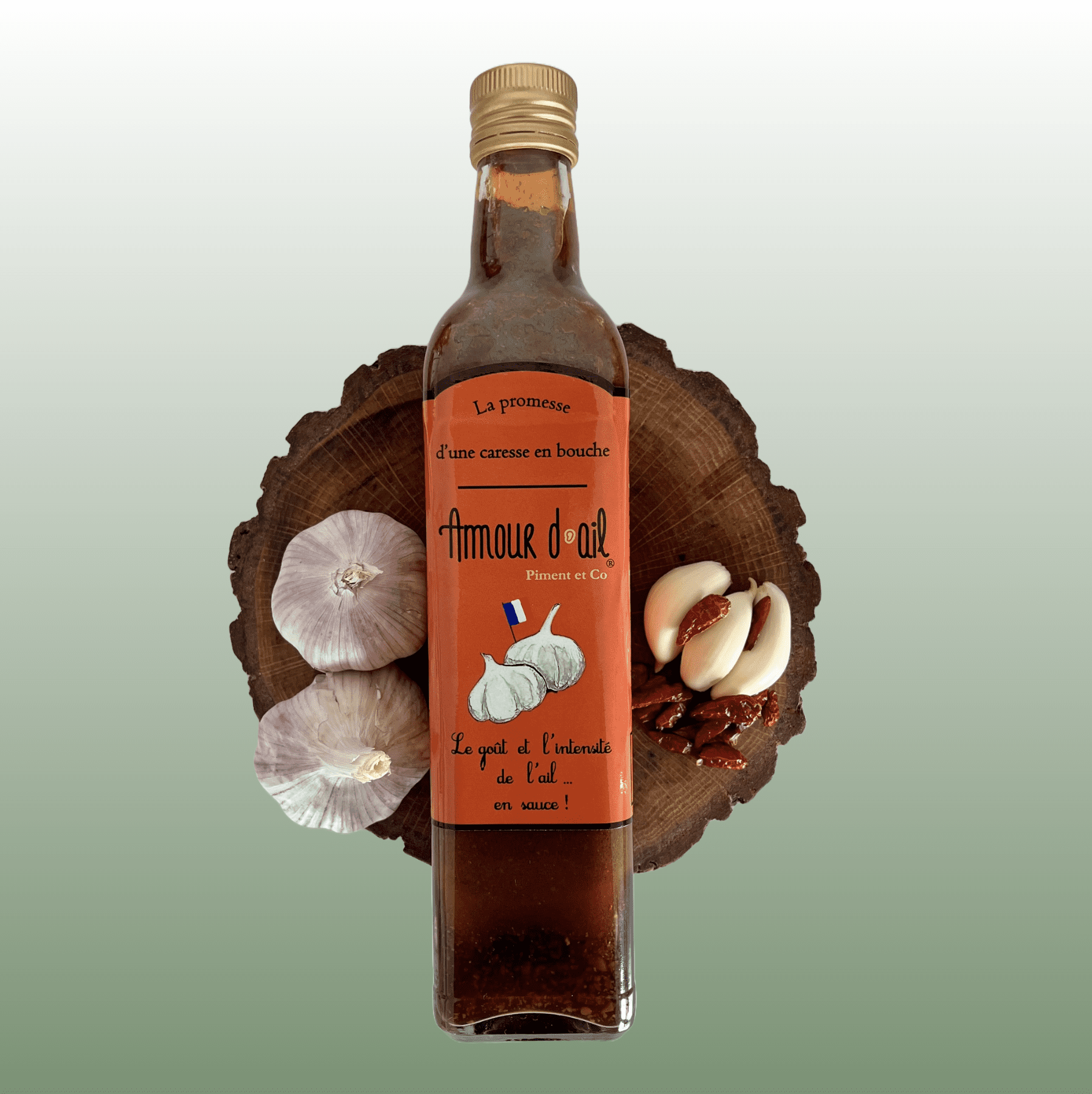 Amour d'ail PIMENT | 500 ML